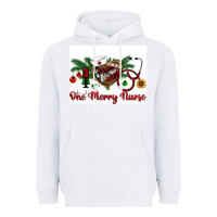 White one merry nurse Heavyweight Hoodie - RanaPortraitStore