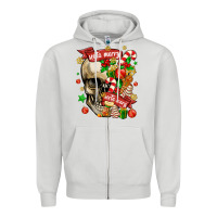 Sorta Merry Sorta Scary Zipper Hoodie | Teevron