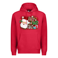 Cardinal ho ho ho santa Premium Hoodie - AdoDesignShop