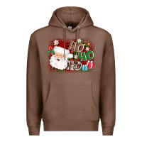 Chestnut ho ho ho santa Premium Hoodie - AdoDesignShop