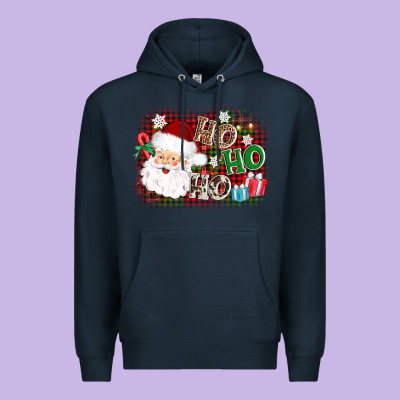 Ho Ho Ho Santa Premium Hoodie Designed By Adodesignshop