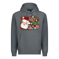 Rock ho ho ho santa Premium Hoodie - AdoDesignShop