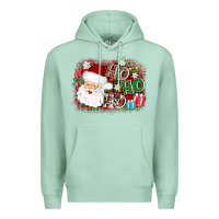 Seafoam ho ho ho santa Premium Hoodie - AdoDesignShop