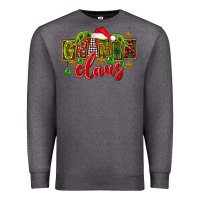 Charcoal Heather Christmas granna claus Premium Sweatshirt - FaDigitalArtStudio