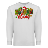 Dove Grey Christmas granna claus Premium Sweatshirt - FaDigitalArtStudio