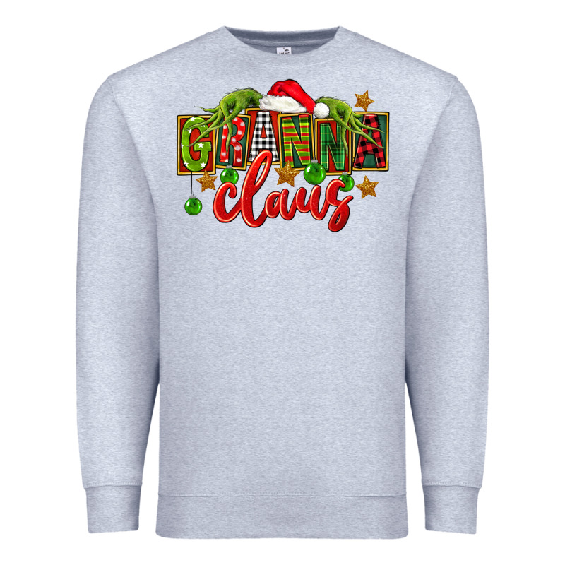Christmas Granna Claus Premium Sweatshirt by FaDigitalArtStudio | Teevron