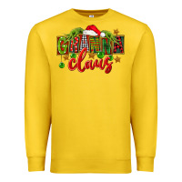Lemon Christmas granna claus Premium Sweatshirt - FaDigitalArtStudio