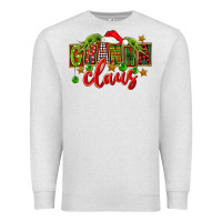 Oatmeal Heather Christmas granna claus Premium Sweatshirt - FaDigitalArtStudio