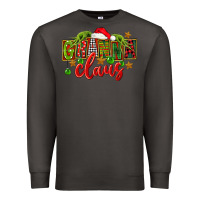 Smoke Christmas granna claus Premium Sweatshirt - FaDigitalArtStudio