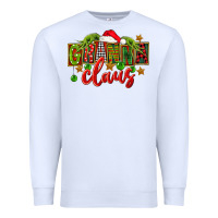 White Christmas granna claus Premium Sweatshirt - FaDigitalArtStudio