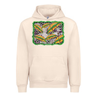 Sandshell mardi gras umbrella background Urban Hoodie - BarkalooDesign