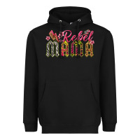Black rebel mama Heavyweight Hoodie - texasbilliewilder