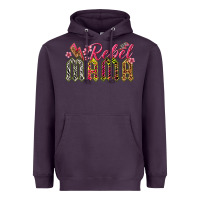 Plum rebel mama Heavyweight Hoodie - texasbilliewilder