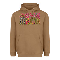Toasted Coconut rebel mama Heavyweight Hoodie - texasbilliewilder