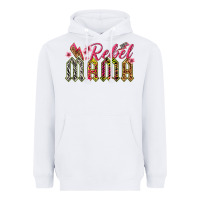 White rebel mama Heavyweight Hoodie - texasbilliewilder