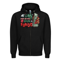 Black girls just wanna have funds Zipper Hoodie - MaliasSmallBusiness
