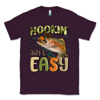 Plum hookin' ain't easy Classic Tee - MaliasSmallBusiness