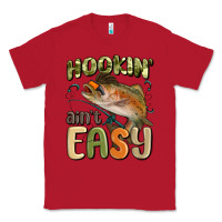 Red hookin' ain't easy Classic Tee - MaliasSmallBusiness