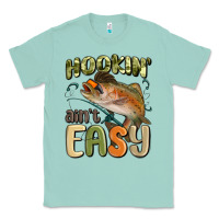 Seafoam hookin' ain't easy Classic Tee - MaliasSmallBusiness