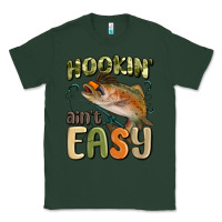 Sports Green hookin' ain't easy Classic Tee - MaliasSmallBusiness