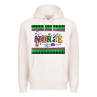 Pale Pink mardi gras nurse Premium Hoodie - Artiststas