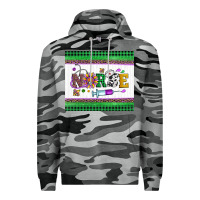 Slate Camo mardi gras nurse Premium Hoodie - Artiststas
