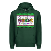 Sports Green mardi gras nurse Premium Hoodie - Artiststas
