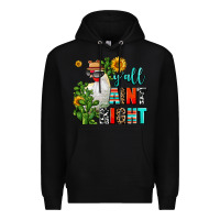 Black y'all aint right Premium Hoodie - AdoDesignShop