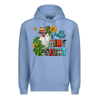 Colony Blue y'all aint right Premium Hoodie - AdoDesignShop