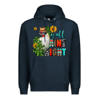 Navy y'all aint right Premium Hoodie - AdoDesignShop