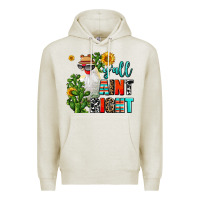Oatmeal Heather y'all aint right Premium Hoodie - AdoDesignShop