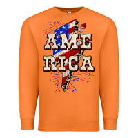 Carrot America 4th of July Premium Sweatshirt - CowGirlArtShop
