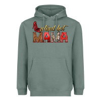 Sage retired hot mama Heavyweight Hoodie - texasbilliewilder
