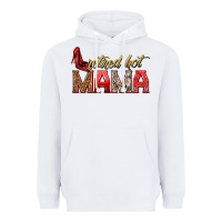 White retired hot mama Heavyweight Hoodie - texasbilliewilder