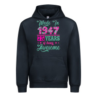 Navy made in 1947, 75 years of being awesome kopya Urban Hoodie - Jasminsmagicworld