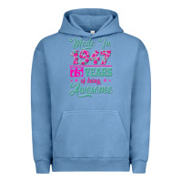 Pigment Pebble Blue made in 1947, 75 years of being awesome kopya Urban Hoodie - Jasminsmagicworld