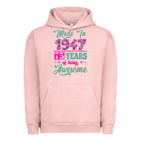 Pigment Salmon made in 1947, 75 years of being awesome kopya Urban Hoodie - Jasminsmagicworld