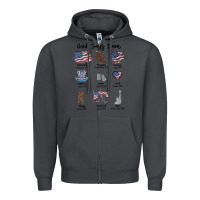 Smoke god says i am Zipper Hoodie - MaliasSmallBusiness