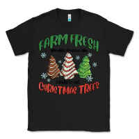 Black farm fresh christmas trees Classic Tee - MaliasSmallBusiness