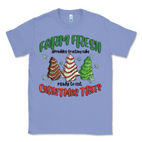 Colony Blue farm fresh christmas trees Classic Tee - MaliasSmallBusiness