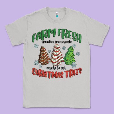 Classic Tee farm fresh christmas trees