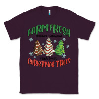 Plum farm fresh christmas trees Classic Tee - MaliasSmallBusiness