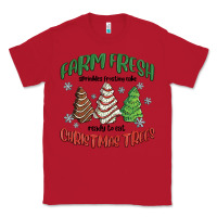 Red farm fresh christmas trees Classic Tee - MaliasSmallBusiness