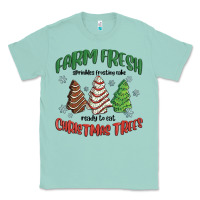Seafoam farm fresh christmas trees Classic Tee - MaliasSmallBusiness