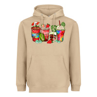 Mushroom strawberry coffee cups Heavyweight Hoodie - Zillion Design Studio
