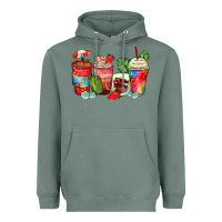 Strawberry Coffee Cups Heavyweight Hoodie | Teevron