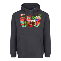 Smoke strawberry coffee cups Heavyweight Hoodie - Zillion Design Studio