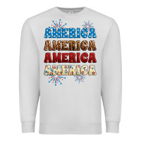 Dove Grey Western America Premium Sweatshirt - Neo Western