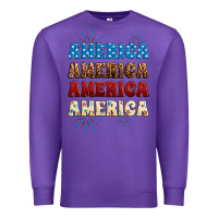 Purple Western America Premium Sweatshirt - Neo Western