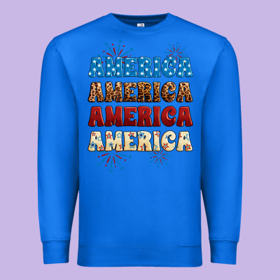 Western America Premium Sweatshirt Designed By Neo Western